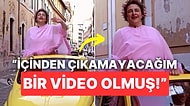 Esra Dermancıoğlu Sokaklarında Çılgınlarca Dans Ettiği İtalya'ya Bakın Nasıl Veda Etti