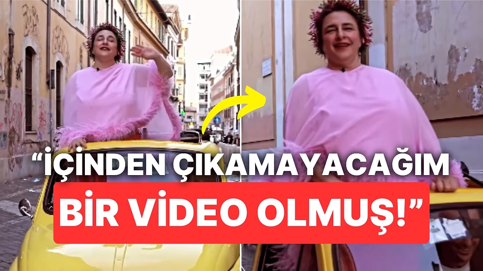 Esra Dermancıoğlu Sokaklarında Çılgınlarca Dans Ettiği İtalya'ya Bakın Nasıl Veda Etti