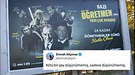 Mustafakemalpaşa Belediyesi'nin Öğretmenler Günü Afişindeki Detaylar Herkesi İkiye Bölerek Tartışma Yarattı