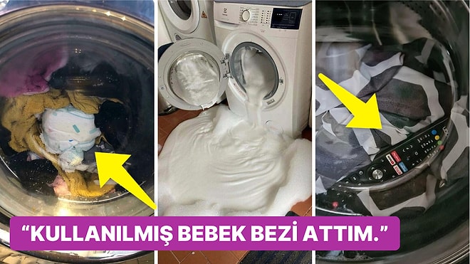 Çamaşır Yıkarken Karşılaştıkları Absürt Durumlarla Bahtsızlığın Kitabını Yazan 20 Kişi