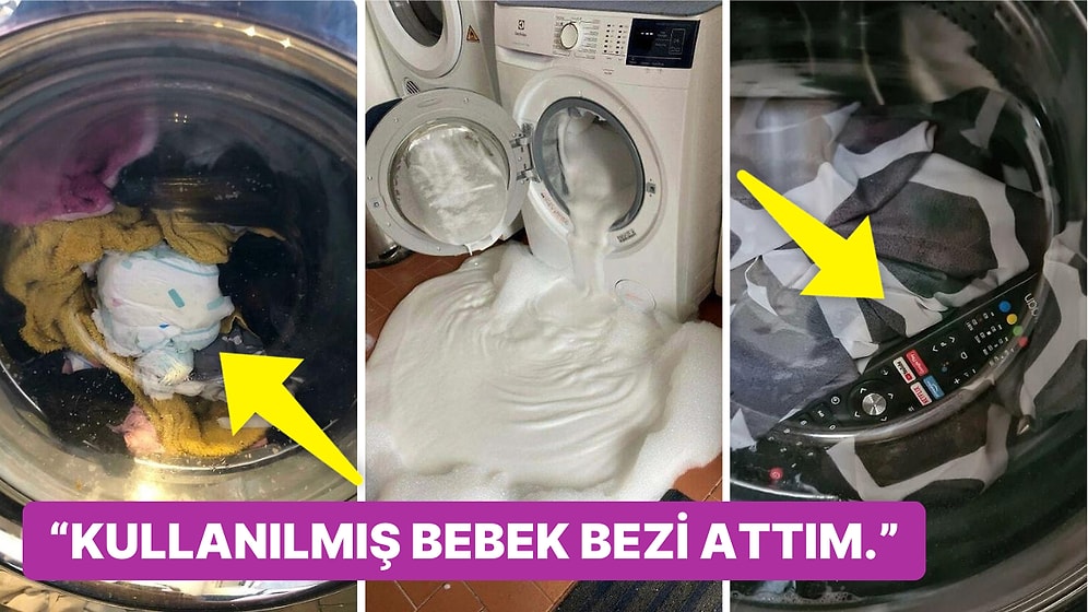 Çamaşır Yıkarken Karşılaştıkları Absürt Durumlarla Bahtsızlığın Kitabını Yazan 20 Kişi