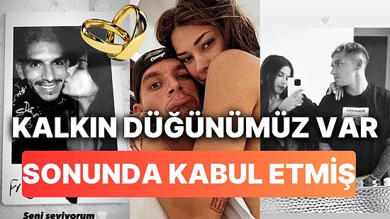 Lucas Torreira "Seni Sultanlar Gibi Yaşatırım" Dediği Devrim Özkan'ı Sonunda Evliliğe İkna Etmiş!