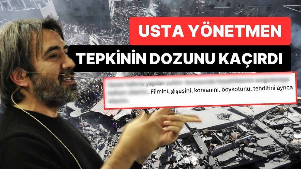 Yönetmen Zeki Demirkubuz’dan Boykot Çağrısına Cevap: “Gazze Halkına Hissetiklerimi Sorgulayanı...”