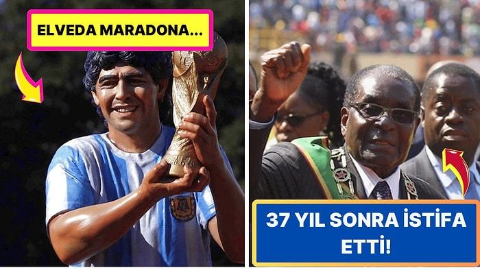 Maradona Hayata Gözlerini Yumdu! Tarihte 20 - 26 Kasım Haftası Yaşanan Önemli Olaylar