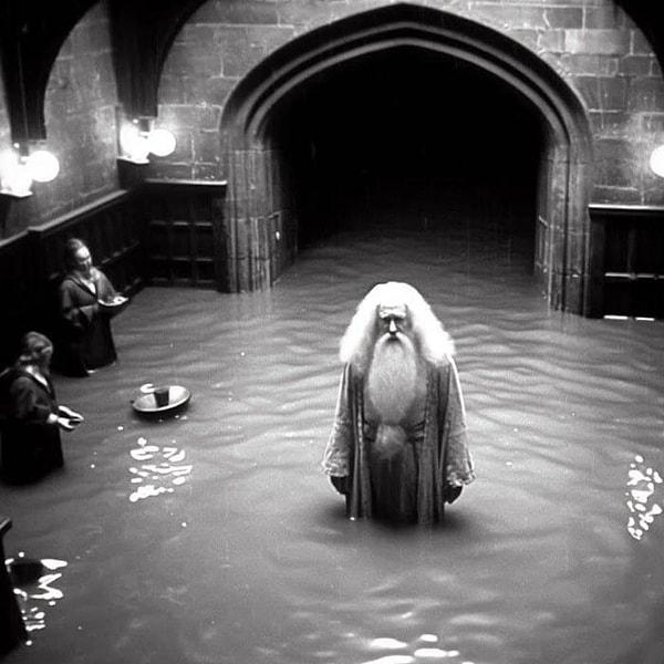 16. Hogwarts'ı su bassaydı: