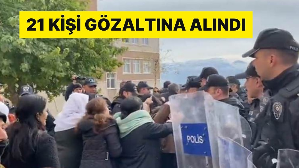 Kadınlar Yasağa Rağmen Sokağa Çıktı! 25 Kasım Eylemine Polis Müdahalesi: 21 Kişi Gözaltına Alındı