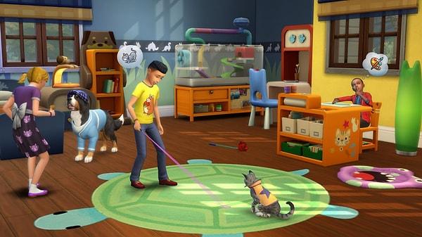 Fakat müjdemizi isteriz! The Sims 4'ün oyuna minik evcil hayvanlar ve çok daha fazlasını ekleyen DLC'si My First Pet Stuff Steam'de ücretsiz oldu!