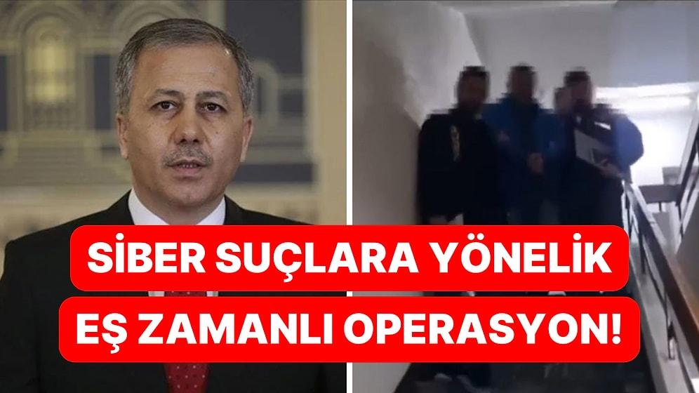 İçişleri Bakanı Ali Yerlikaya Duyurdu: 10 İlde Eş Zamanlı Operasyon Düzenlendi