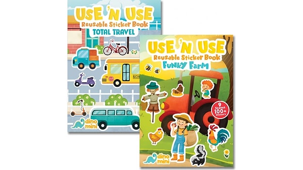 11. Use 'n Use Sticker Book Seti