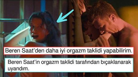 Beren Saat'in "İstanbul İçin Son Çağrı" Filmindeki Orgazm Sahnesi Olay Oldu