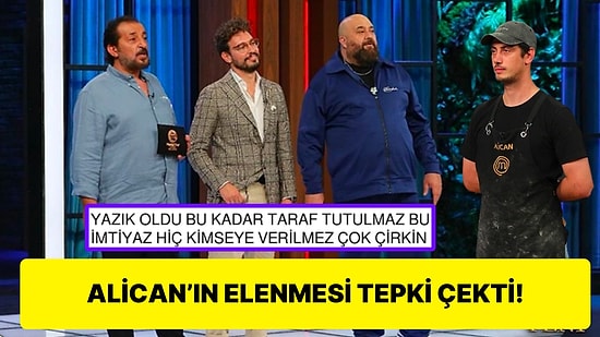 Torpil mi Var? MasterChef'te Favori Görülen Alican'ın Elenmesine Sosyal Medyadan Tepkiler Gecikmedi!