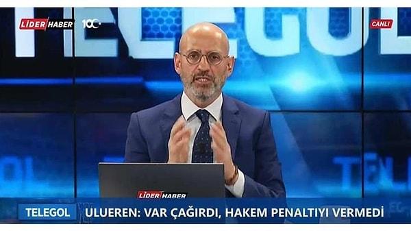 Telegol programının sunucusu Serhat Ulueren, Fenerbahçe'nin Karagümrük'ü 2-1 yendiği karşılaşmaya damga vuran pozisyon hakkında şok bir iddia ortaya attı.