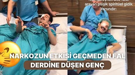 Ameliyat Sonrası Odaya Gelir Gelmez Türk Kahvesi İsteyen Genç Fal Derdine Düştü: “Abla Fal Acil”
