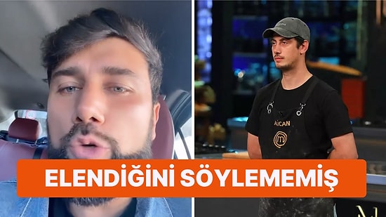 Eski Yarışmacı Yasin Obuz, MasterChef Türkiye'den Elenen Alican'ın Elendiğini Sakladığını Açıkladı