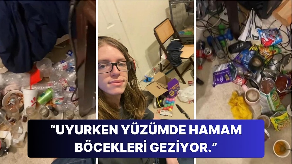 Odasındaki Çöplerden Dolayı Adım Atacak Yer Bulamayan Adam, Paylaşımlarıyla Soğuk Duş Etkisi Yarattı