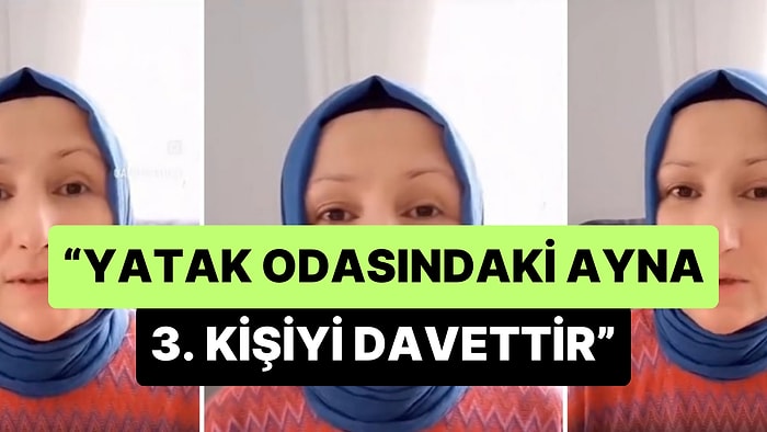 'Yatak Odasında Ayna Bulundurmak 3. Kişiyi Davet Etmektir' Diyen Yaşam Koçu Gündem Oldu