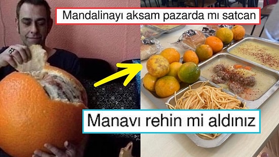 Yemeğe İsyan Ederken Mandalinaların Bolluğu ile Radara Takılan Kullanıcı 'Maşallah' Dedirtti