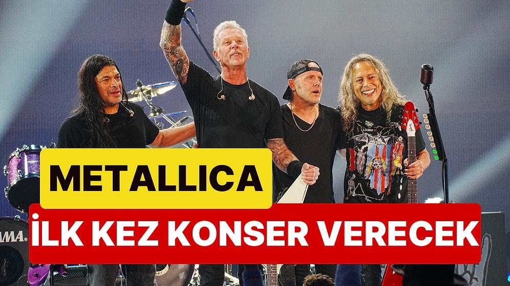 Dünyaca Ünlü Heavy Metal Grubu Metallica Suudi Arabistan'da İlk Kez Konser Verecek