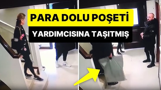 Gazeteci Lube Ayar Güvenlik Kamerası Görüntülerini Paylaştı: Seçil Erzan, Yardımcısına Poşetle Para Taşıtmış