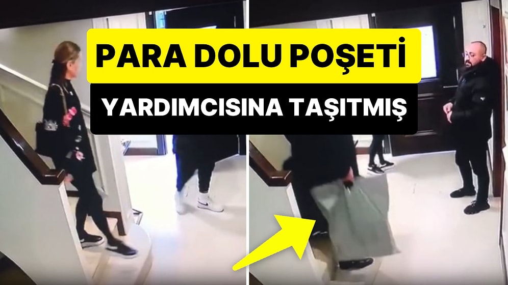 Gazeteci Lube Ayar Güvenlik Kamerası Görüntülerini Paylaştı: Seçil Erzan, Yardımcısına Poşetle Para Taşıtmış