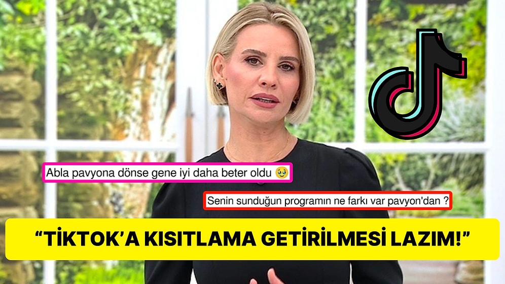 Esra Erol'un Programında TikTok ile İlgili Söylediği Sözler Gündem Oldu: "Pavyona Döndü!"