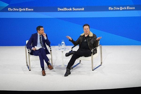 Tüm bu yaşananların üzerine, The New York Times'ın düzenlediği 2023 DealBook programına katılan Elon Musk, konu hakkında açıklamalarda bulundu.