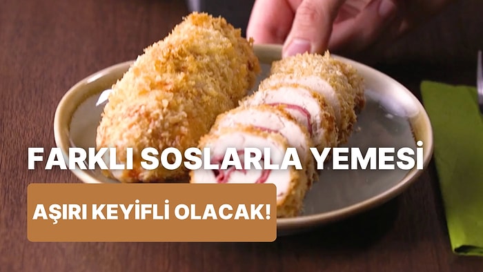 10 Dakikada Mideni Şenlendirecek Leziz Cordon Bleu Nasıl Yapılır?