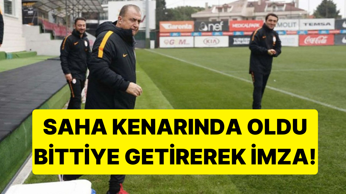Fatih Terim Cephesinden Açıklama: “Saha Kenarında Topluca Evrak ...