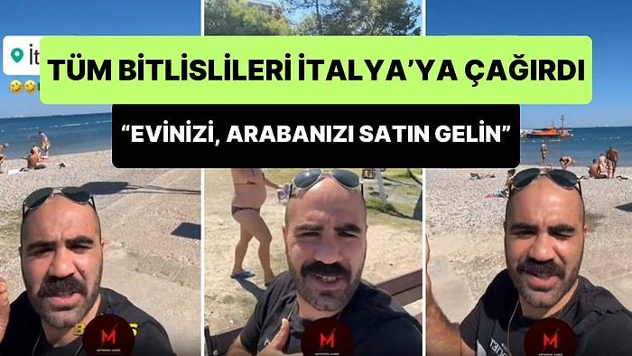 Dünyadaki Tüm Bitlislileri İtalya'ya Davet Eden Adam: 'Evinizi, Arabanızı Neyiniz Varsa Satıp Avrupa'ya Gelin'