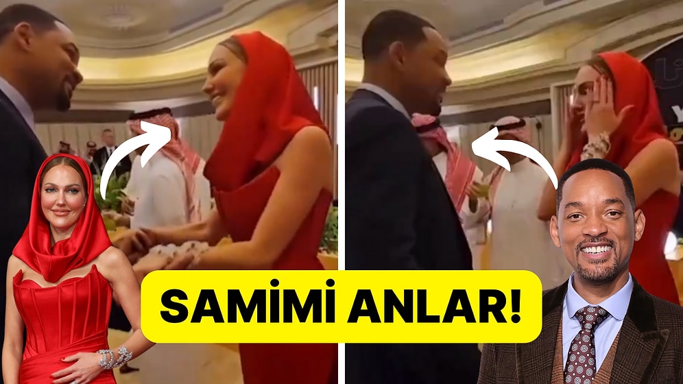 Meryem Uzerli ve Will Smith Suudi Arabistan'da Festivalde Bir Araya Geldi!