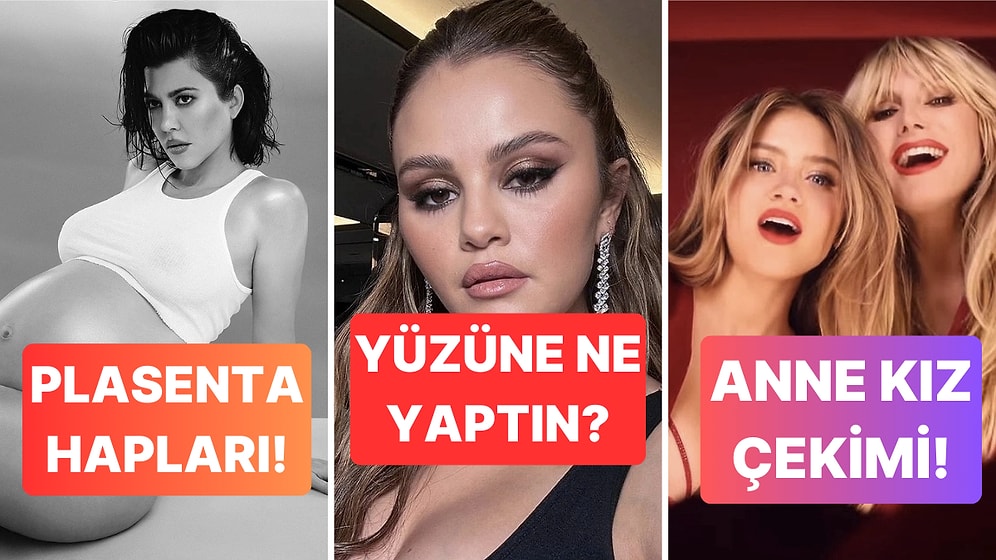 Selena Gomez'in Estetik İddialarından Kapsüle Kapatılan Kylie Jenner'a Haftalık Yabancı Magazin Gıybeti!