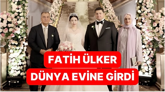 Ülker Ailesinin Mutlu Günü: Fatih Ülker, Ayaku Takasu ile Evlendi