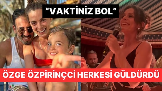 Yılın Düğününde Renkli Anlar: Özge Özpirinçci'den Çocuk Tavsiyeleri