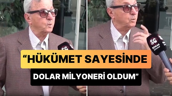 'Hükümet Sayesinde Dolar Milyoneri Oldum' Diyen Adam: 'Ne Derlerse Aksini Yaparım'