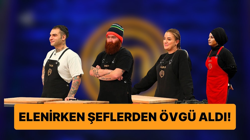 Pantene Altın Kelebek Ödülleri'nde "En İyi Yarışma" Ödülünü Kazanan MasterChef'te Bu Hafta Kim Elendi?
