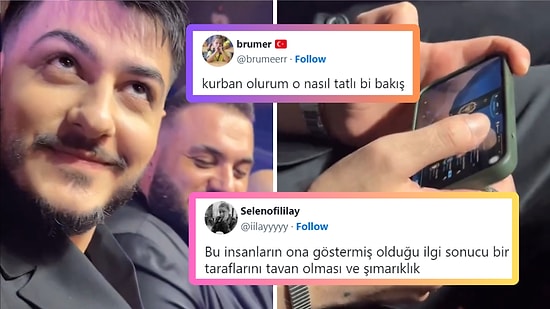 Altın Kelebek Ödül Töreninde Oyun Oynarken Yakalanan Semicenk'e Tepkiler Gecikmedi