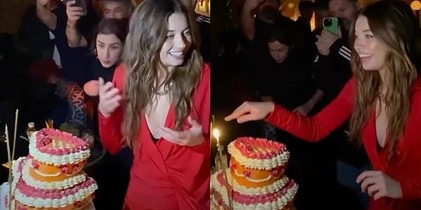 70 kişilik özel bir doğum günü planlayan Afra Saraçoğlu eğlenceli anlarını da paylaştı. Magazin muhabirlerinin sorularına da cevap verdi.