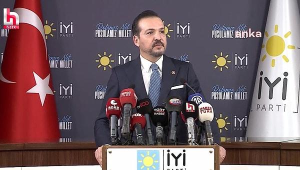 İYİ Parti Sözcüsü Kürşad Zorlu, "İYİ Parti olarak, 2024 Yerel Seçimlerine, 'Hür ve müstakil bir şekilde gireceğiz" ifadelerini kullandı.