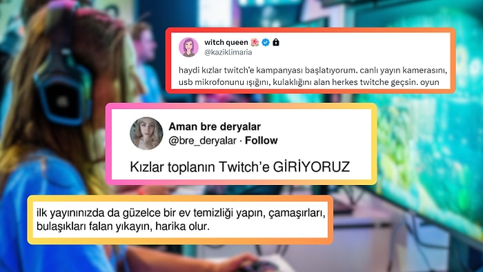 Twitch'teki Cinsiyetçilik Tartışmalarının Ardından "Haydi Kızlar Twitch'e" Kampanyası Başladı