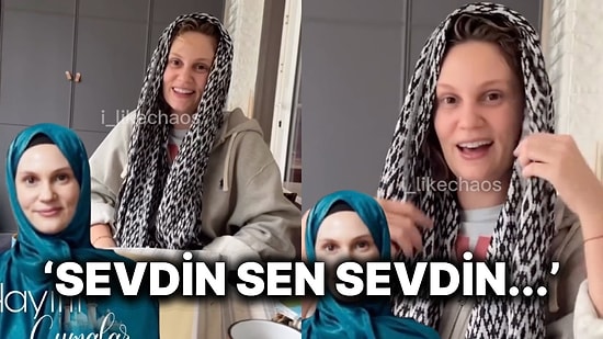 Kızılcık Şerbeti'ne Konuk Olmak İçin Tesettüre Giren Farah Zeynep Abdullah'tan Yeni Video: "Sevdin Sevdin"