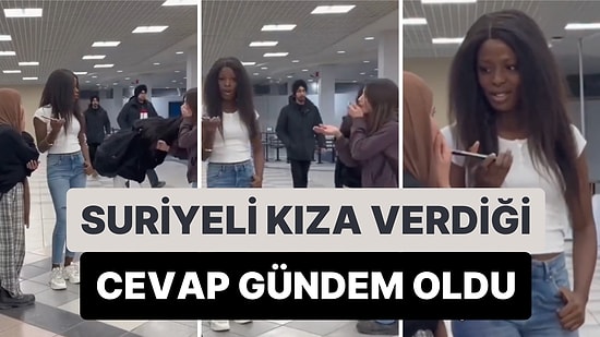 Bir Kadının "Afrika Denince Aklınıza Ne Geliyor" Sorusuna Gülen Suriyeli Kıza Verdiği Cevap Gündem Oldu