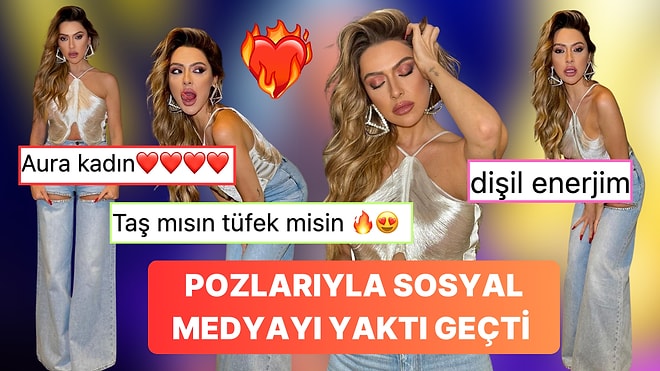 Hadise Yine Formunda: Dişil Enerji Fışkıran Pozlarıyla Sosyal Medyayı Ateşe Verdi!