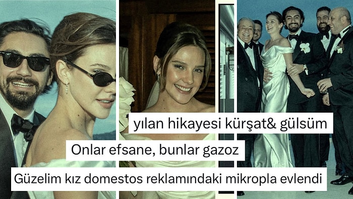 Lüks Bir Teknede Dünyaevine Giren Alina Boz ve Umut Evirgen Çiftinin Düğününden Yeni Kareler Geldi!