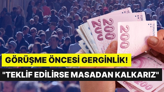 Görüşmeler Önce Gerginlik! TÜRK-İŞ Başkanı Atalay, İktidara Rest Çekti: "Teklif Edilirse Masadan Kalkarız"