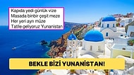 Yunanistan'ın 'Türklere Kapıda Vize' Açıklamasından Sonra Aşka Gelip Duygularını Şiire Dökenler Güldürdü!