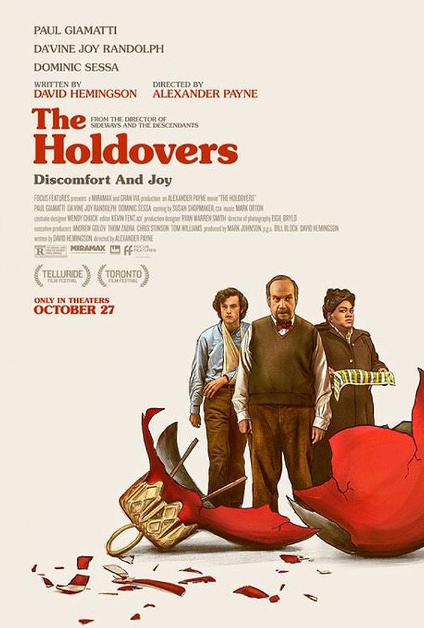 Başrollerinde Paul Giamatti, Da'Vine Joy Randolph ve Dominic Sessa'nın yer aldığı 'The Holdovers' filmi 31 Ağustos 2023 tarihinde vizyona girdi.