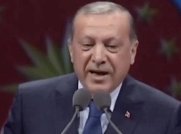"Öleceğiz, 2 metre mezara gireceğiz. Musallada hoca efendi 'cumhurbaşkanı niyetine' demeyecek" diyen Erdoğan'ın o sözleri dikkat çekti.