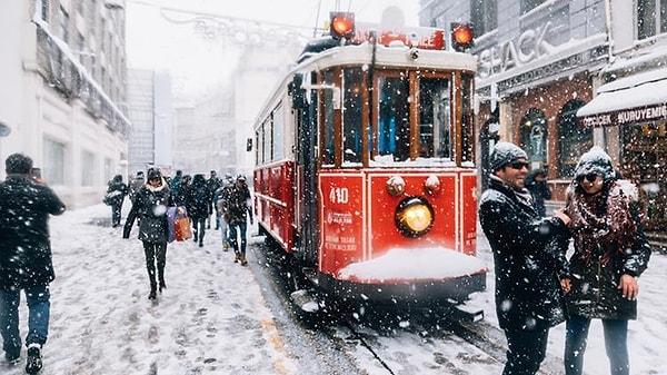 Öte yandan İstanbul'da sıcaklıkların 10 derece azalması bekleniyor.