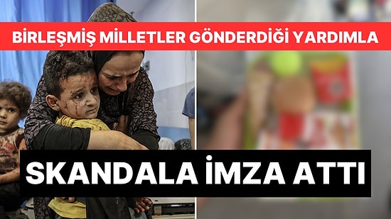 Birlemiş Milletler, Filistin'e Gıda Yardımı Yerine Yiyecek Şeklinde Oyuncak Gönderdi
