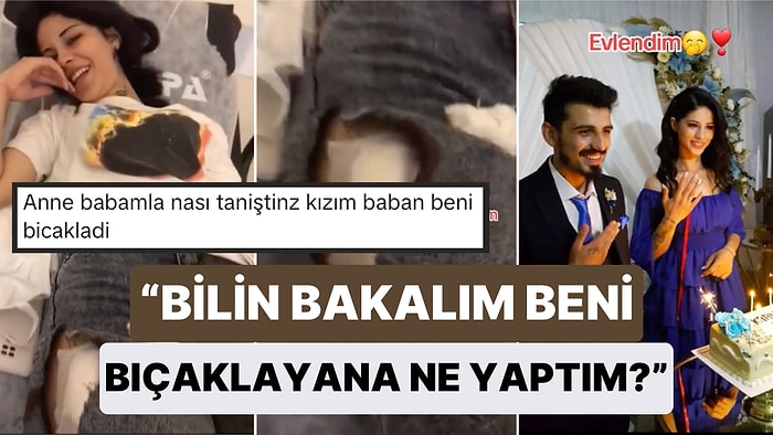 Bir Kadın Kendisini Bıçaklayan Kişiyle Evlendiğini "Hiç Pişman Değilim" Notuyla Paylaştı